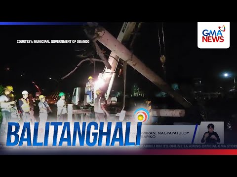 MERALCO - Clearing operations sa Brgy. Tawiran, nagpapatuloy para maibalik... | Balitanghali thumbnail