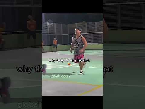 He can't celebrate in peace 💀 #basketball thumbnail