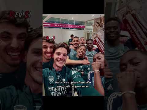 Reaksi dan selebrasi gila dari pemain Arsenal setelah berhasil juarai Liga Inggris ?? thumbnail