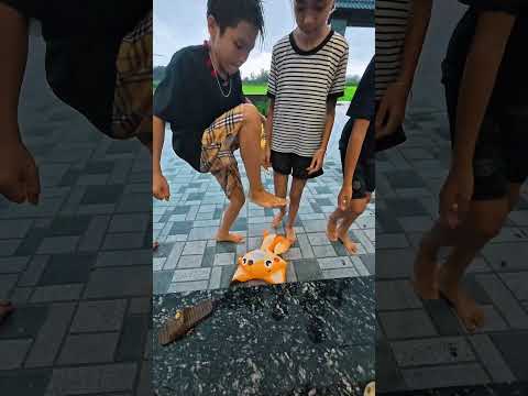 Thử Thách Nổ Bóng Bay 🎈 Quả Dứa 🍍 Quả Chang - Và Cái Kết ? #shorts thumbnail