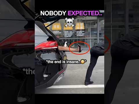 This Girl Parking Method Will Satisfy You…☠️#reaction #shorts thumbnail
