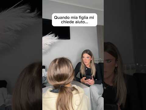QUANDO MIA FIGLIA MI CHIEDE AIUTO #mammaefiglia #matematica #vitadamamma #tabelline #matematica thumbnail