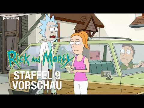 Vorschau | Rick and Morty: Staffel 9 | Adult Swim Deutschland thumbnail