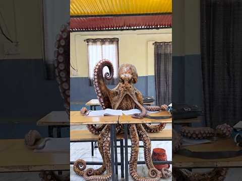 nimuda बना octopus ?? #mastikipaathsala #srindori09 #nimuda #babu #sir ￼ thumbnail