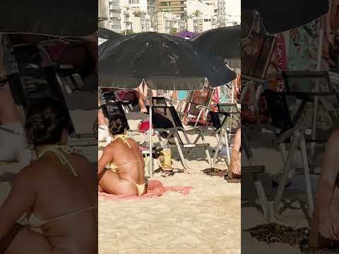 🇧🇷 Hot day at LEBLON beach Brazil thumbnail