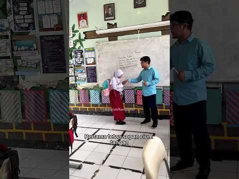Ternyata begini kalau siswa terlambat masuk kelas #shorts thumbnail