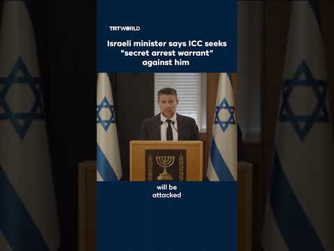 Israeli Minister Smotrich says ICC seeks secret arrest warrant thumbnail