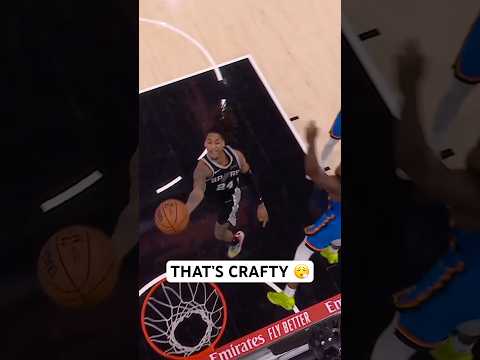 Devin Vassell hangs in the air for the acrobatic layup thumbnail