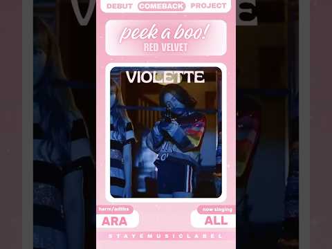 COMING SOON Viollete "Peek A Boo" [COMEBACK] #rv #peekaboo #coversong #fypyoutube #koreanmusic#kpop thumbnail