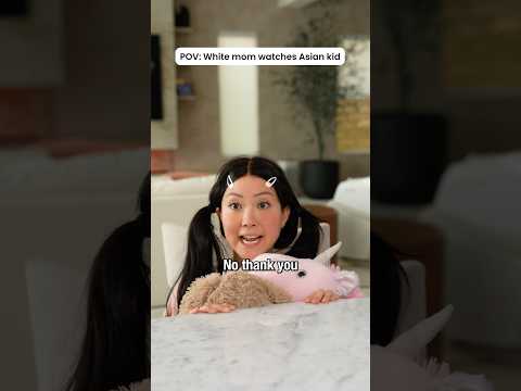 When a white mom babysits an Asian kid thumbnail