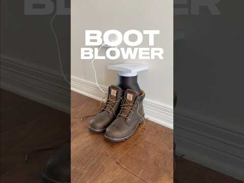 You can dry your shoes INSTANTLY thumbnail