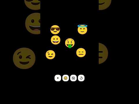 Coba efek stampel stiker emoji trend #shorts thumbnail