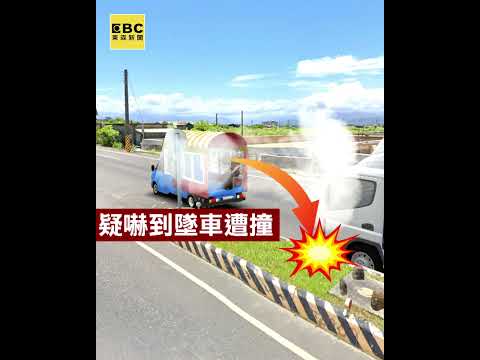 遶境炮竹車上引燃 七旬翁疑嚇墜車遭撞亡 #shorts thumbnail