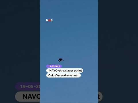 NAVO-straaljager schiet Oekraïense drone neer thumbnail