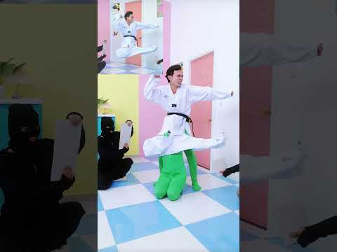 Martial arts magic! 😎 🥋 🥊 #taihoa #funny #shorts thumbnail