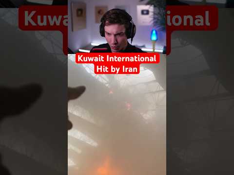 Kuwait International Airport Hit by Iranian Strikes thumbnail