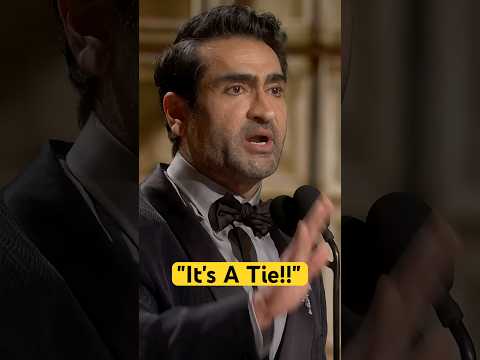 "It's A Tie!" Kumail Nanjiani Reacts Quickly at the 98th Oscars! thumbnail