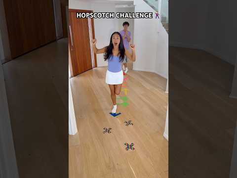 DANCE HOPSCOTCH Challenge ??| Cadel and Mia ? thumbnail