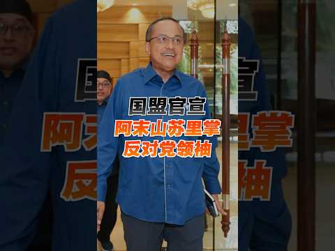 国盟官宣 阿末山苏里掌反对党领袖 thumbnail
