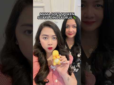 MAMA SOFT SPOKEN SUARA DINOSAURUS 😭👍🏻🦖 | Klara Tania #shorts thumbnail