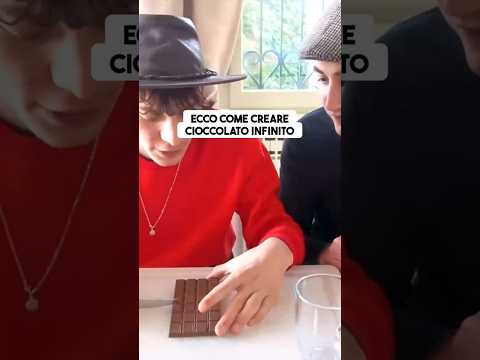 Ecco come creare cioccolato infinito 🍫 thumbnail