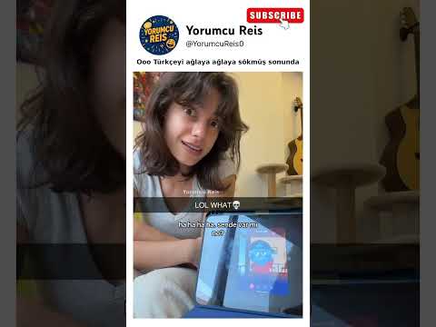 Ooo Türkçeyi ağlaya ağlaya sökmüş sonunda thumbnail