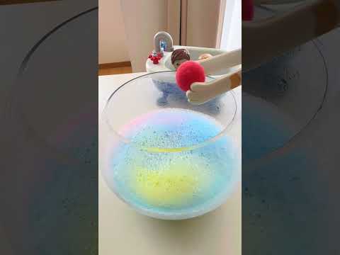 Let's Say The Color🌈🐶 May 28th Part1 #shorts #bathbomb #colormixing thumbnail