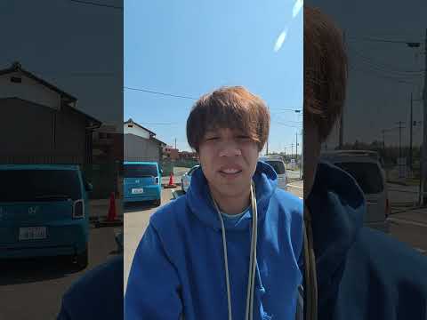 仮ナンバー付けて公道復帰させる　#shorts thumbnail