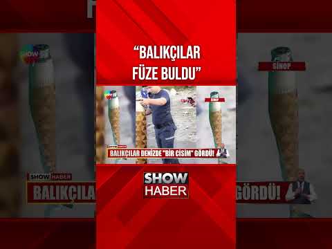 Balıkçılar denizde "Bir cisim gördü" #showanahaber #shorts thumbnail