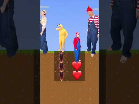 Kindness always wins with Real Life Mario?❤️ #rescueefforts #sad #humor thumbnail