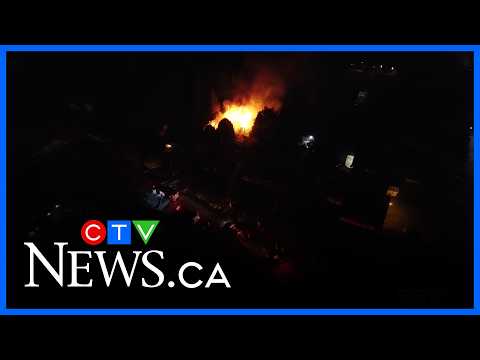 Garage a total loss after fire thumbnail