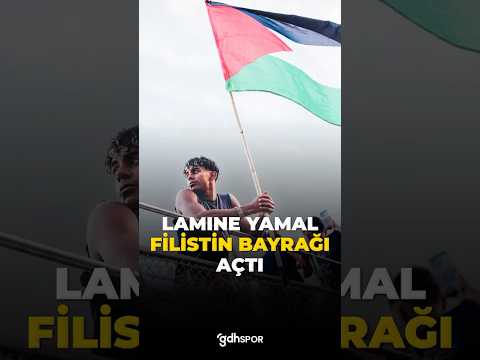 ?? Lamine Yamal şampiyonluğu Filistin bayrağıyla kutladı thumbnail