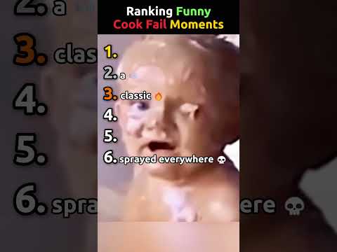 Ranking Funny Cook Fail Moments #cooking #tiktok thumbnail