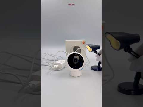 Xiaomi Mi Camera 2K Magnetic Mount Spoof Black Luxo Lamp #shorts thumbnail
