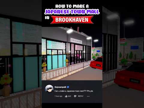 JAPANESE TOWN in Brookhaven?! (Prop build) ?? thumbnail