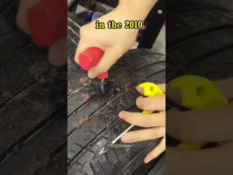 Flat Tire on the Highway? No Tow, No Shop—This Tiny Tire Repair Nail Fixes It in 2 Minutes Flat!🚗🔧🛞🦺 thumbnail
