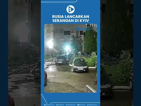 Langit Kyiv Membara, Rusia Lancarkan Serangan Besar besaran thumbnail