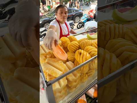 Must Try! Thailand's $1 Fruit - Fruit Cutting Skills thumbnail
