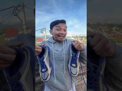 Sepatu orang kaya vs sepatu orang miskin #shorts #fajarjroo thumbnail