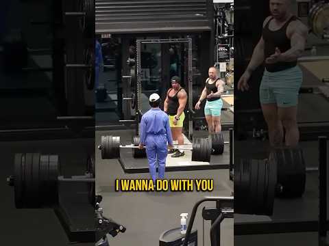 I bring my bar ??#anatoly #gym #prank thumbnail
