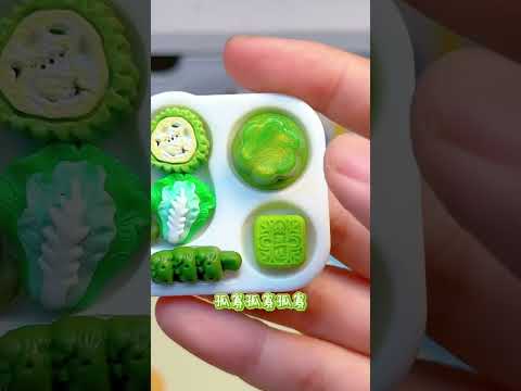 🍴🌟🥗 手作粘土迷你午餐拼盤 | Relaxing Miniature Clay Lunch Box DIY #shorts thumbnail