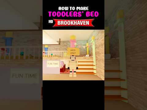 How to make Toddlers Bed in a Brookhaven! thumbnail