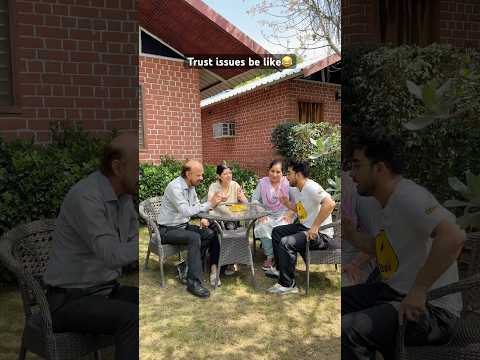 Trust issues be like?? #chetanmonga #comedy #shorts thumbnail