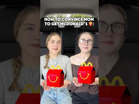 How To Convince Mom To Get McDonald's #pov #comedy #relatable #skit thumbnail