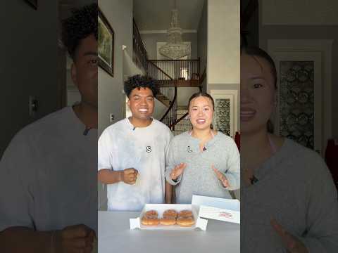 Make the word donut race👀 #couple #couples #couplecomedy #funny #funnyvideo #fun #comedy #foodie thumbnail