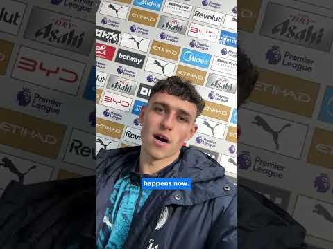 Phil Foden is ???? ?? ?????? after Manchester City’s win over Crystal Palace #PremierLeague thumbnail