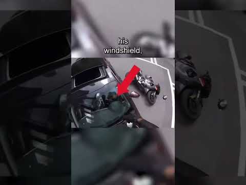 Biker and Karen kindness ?? #motorcyclecrash #biker #fypshorts #bikecrash #funny #stunt #fail thumbnail
