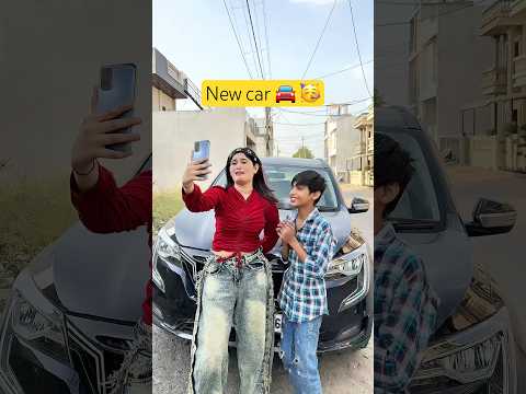 New big car 🚘 🥳finally || Jaanvi Patel #shorts thumbnail