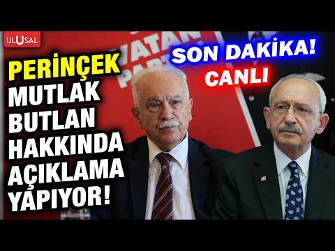 Dr. Doğu Perinçek CHP'deki mutlak butlan kararı hakkında konuşuyor! #CANLI thumbnail