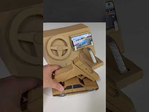 Volante com câmbio de marcha para jogos de carro #shorts thumbnail